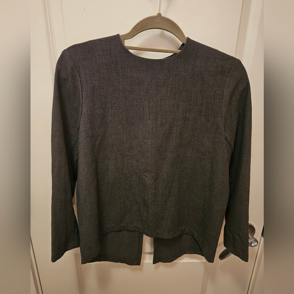 OAK + FORT Charcoal Long Sleeve